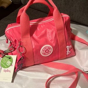Kipling Brand Barbie Limited Edition Collection (Lively Pink)